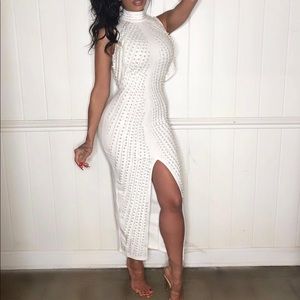 pearl Crystal Dress (ivory)